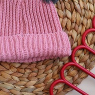 PLAIN POMPOM BEANIE / BABY BEANIE / PLAIN POM POM BEANIE / CUTE BEANIE / PLAIN BEANIE