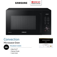 SAMSUNG 28L Convection Microwave Oven MC28A5135KK | Slim Fry Healthy Cooking Ketuhar Gelombang Mikro
