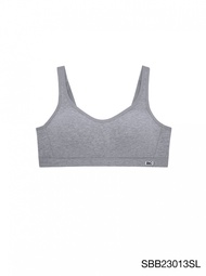 Sabina Sbn Sport Level 1 เสื้อชั้นใน ไร้โครง รหัส SBB23013SL - สีเทาอ่อน