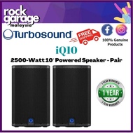 Turbosound iQ10 2500-Watt 10" Powered Speaker - Each / Pair ( iQ-10 / iQ 10 )