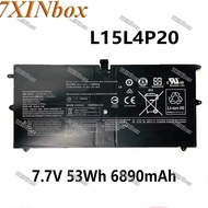 7XINbox L15L4P20 L15M4P20 7.7V 53Wh 6890mAh Laptop Battery For Lenovo YOGA 4S 900S 900S-12ISK series