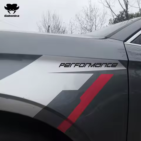 2 Pcs PERFORMANCE Wheel Eyebrow Car Stickers Waterproof KK Material Decals For Volkswagen VW Hyundai