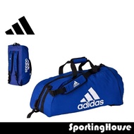 Adidas 2-in-1 Sports Bag – Cotton, 50L Capacity, Convertible Backpack, Side Zipper for Quick Access,