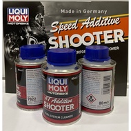 LIQUI MOLY MOTOBIKE SHOOTER FUEL INJECTION SYSTEM CLEANER (80ML) 4T SHOOTER FOR 5-10 LITER PETROL