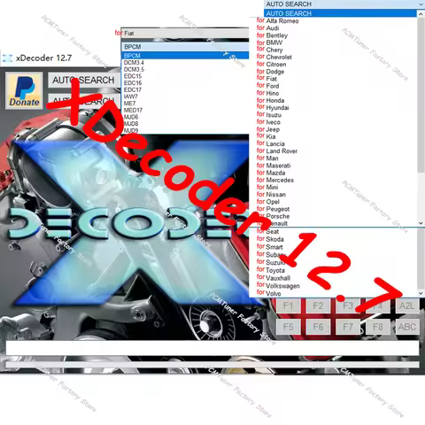 XDecoder 12.7 License Full Activated XDECODER Removing Error Codes for EDC16 EDC17 No Keygen DTC OFF