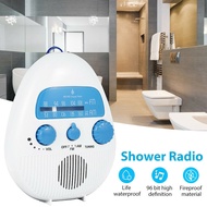 Waterproof Shower Radio Bathroom Hanging Music Radio Speaker Multi-Band FM/AM