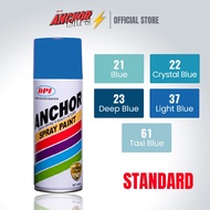 DPI Anchor Standard Blue Color / 400ml Spray Paint / Cat Sembur / Warna Biru Anchor Spray Paint Cat 