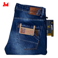 CELLO Celana Denim Panjang Pria Jeans Thrifting Corvus Model Casual Kualitas Distro - BlueStone