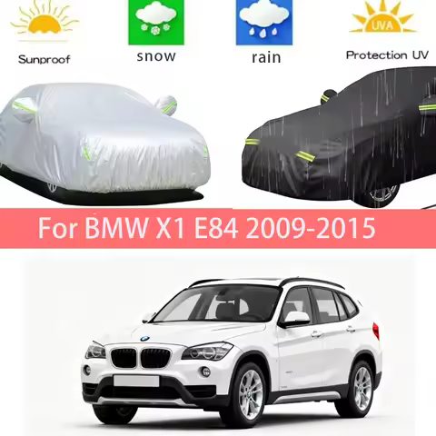For BMW X1 E84 2009-2015 Full Car Covers Outdoor Sun Anti UV Rain Snow Dust Protection Oxford Cloth 