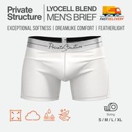 Private Structure Men Underwear Tencel Boxer Brief | Boxer - Cotton White 4381