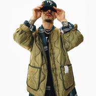 WTAPS Japanese Overalls Cotton-padded Jacket Men Liner Cotton-padded Jacket Street Warm Cotton-padde