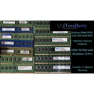 DDR3 RAM DIMM 2GB/ 4GB/ 8GB 1333mhz/ 1600mhz Desktop Memory