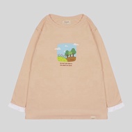 KATUN Azizah Long Sleeve T-Shirt for Girls' Hijab Clothing, Cotton Combed 30s Aqila 090922