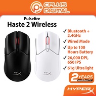 HyperX Pulsefire Haste 2 Wireless Gaming Mouse Bluetooth + 2.4GHz Wired Mode 100 Hours Battery Ultra