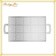 GI.Metal, Pizza Perforated Tray w feet - Rectangular 16 x 24" (40 x 60 cm)