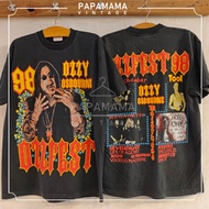 [OZZY OSBOURNE] Ozfest98 BioSoft tag USA vintage shirt Tour Rapama Rock Band