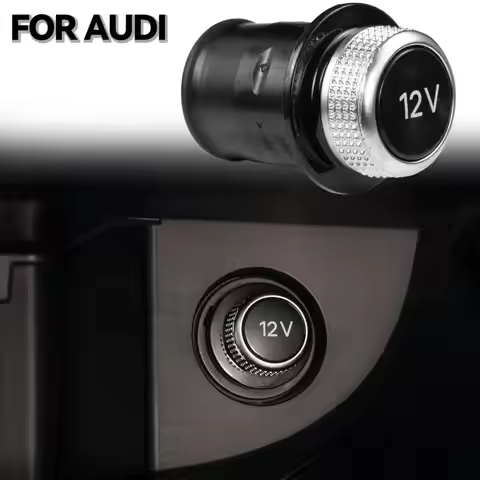 Car Auto Cigarette Lighter Dummy Cover Socket Replacement 12V For Audi A1 A3 8P A4 B6 B7 A5 A6 A7 TT