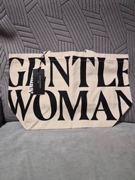 GENTLEWOMAN 全新帆布袋 米白只寄SF到付