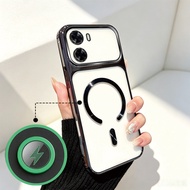 Case For OPPO A57 2020 A77S 4G 5G phone case new high-end strong magnetic suction C-port wireless ch