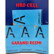OPPO A17 RAM 4/64 GARANSI RESMI