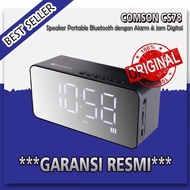 SPEAKER- COMSON CS78 SPEAKER PORTABLE BLUETOOTH DENGAN ALARM DAN JAM