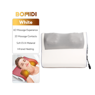 BOMIDI MP1 Six Keys Massage Pillow Electric Back Massager Hot Compress Cervical Spine Waist Massager