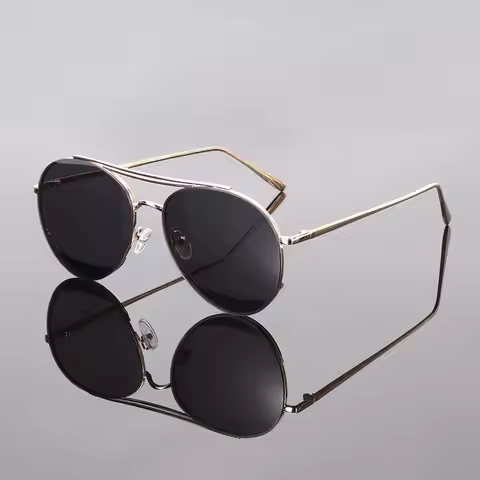 Classic Pilot Polarized Sunglasses Men Luxury Metal Aviation Sun Glasses Male Fashion Driving Vacati