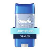 Gillette Clear Gel กลิ่น ARCTIC ICE สูตร Antiperspirant and Deodorant 72Hrs 107g.