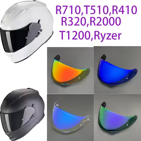 Scorpion EXO-390 410 491 510 710 1200 2000 Air Motorcycle Helmet Visor Shield (Model: KDF14-3)