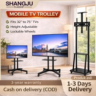 [SG Seller]✅ 32"-72" inch Mobile LCD TV Stand Vertical TV Trolley Stand Adjustable Floor Stand TV Mo