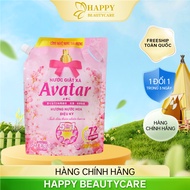 Nước Giặt Xả Avatar 5 Trong 1 Hương Hoa Cỏ Lưu Hương 72h ( Túi 3KG )