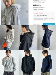 Fred Perry 帽刺綉連帽衛衣【男女同款】