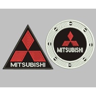 HP-R42 MITSUBISHI SERIES LOGO PATCH EMBROIDERY ACCESSORIES BET/ EMBLEM