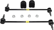Set of 2x Front Stabilizer Bar Link + 2x Bushings + 4x Nuts, Fits for 2017-2024 Hyundai Kia Selected