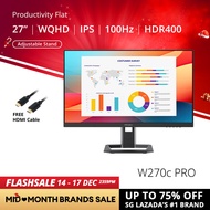 PRISM+ W270c PRO 27" 144Hz Gaming Flat Monitor [2560 x 1440]