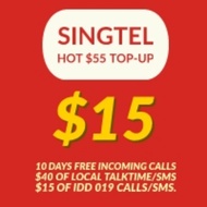 Singtel HOT $55 electronic transfer