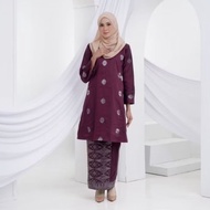 Baju Kurung Pahang Songket Tenun | Aminah [Bold]