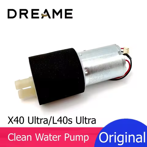 Original Clean Water Pump for Dreame X40 Ultra L40s Ultra D20 Ultra Vacuum Cleaner Empty Wash Fill D