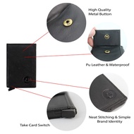 HIGH QUALITY CARD HOLDER CJ SOFT LEATHER AND SOFMETAL -card holdes -leather