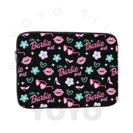 Barbie Laptop Bag 10-17 Inch Laptop Protective Case Waterproof Shockproof Portable Laptop Bag