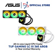 ASUS TUF GAMING LC III 360 / LC360 ARGB 360mm AIO COOLER / LIQIUD COOLER - BLACK / WHITE