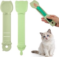 Cat Treat Spoon Squeeze, Cat Squeeze Treat Spoon, Churu Spoons for Puree and Delectables Bisque Lick
