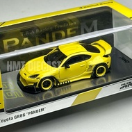 (READY STOCK) INNO64 1/64 TOYOTA GR86 PANDEM Yellow
