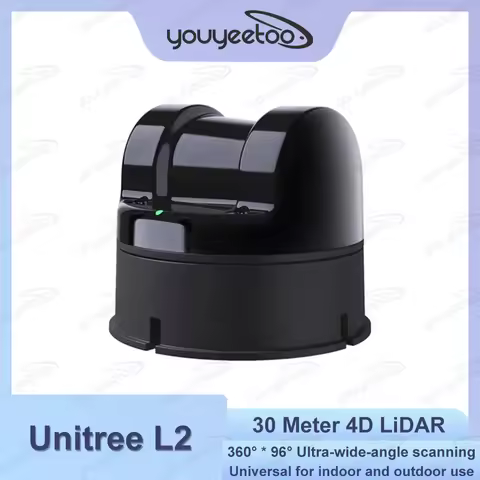 New Unitree L2 Bionic 4D LiDAR sensor 3D Scanner 360° TOF Performance Improvement For Robot Navigati