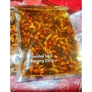 Sambal kering Garing Ikan Bilis Tempe kacang / Mix / Sambal Garing Ikan Bilis Kacang/Sambal Garing M