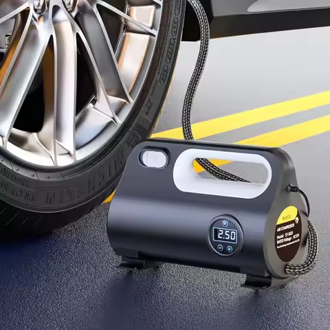 Wireless Tire Inflator Pump Portable Air Compressor Motorcycle Bicycle Electric Tire Pump Car Air Pu