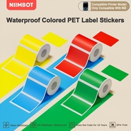 NIIMBOT M2 Pure Color Label Paper, Barcode Price Size Name Label, Waterproof And Oil-Proof Sticker