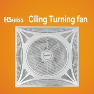 BSBOSS Ceiling Fan Recessed Mounted Surface Mounted 360 Degree Circulating Air Supply with Remote Co