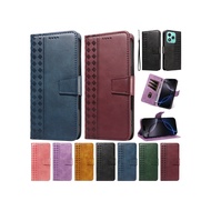 Leather Case For OPPO A38 A40 A60 A78 A79 A80 A98 A3 A5 Pro Find X8 Pro Geometric Phone Wallet Cover