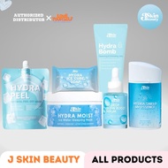 JSkin Hydra Peel | Hydra Moist | Hy-Drop Glow Boost Serum | Hydra Ice Cube Soap | Hydra Bomb